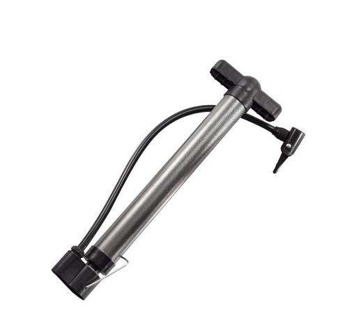 Fietspomp Mini 30 Cm Zilver, Fietsen en Brommers, Fietsaccessoires | Overige Fietsaccessoires, Ophalen of Verzenden