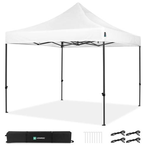 Partytent - 3x3m - Premium easy-up Partytent | Wit, Tuin en Terras, Partytenten, Nieuw, Verzenden