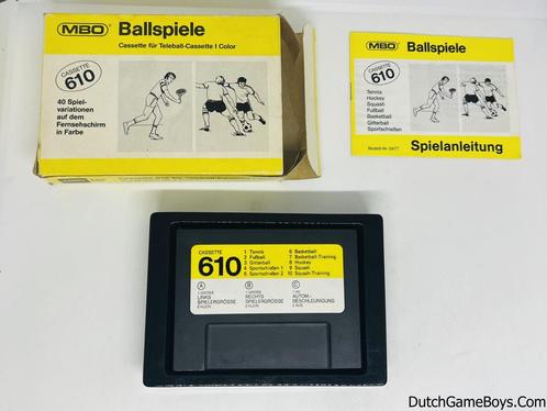 Teleball Cassette - MBO - Ballspiele, Games en Spelcomputers, Games | Overige, Gebruikt, Verzenden