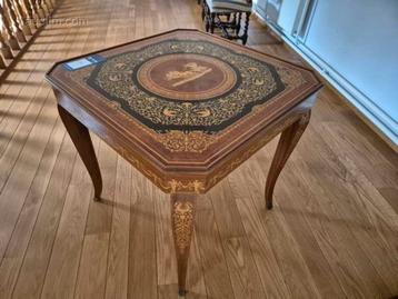 Antieke speeltafel, Ophalen