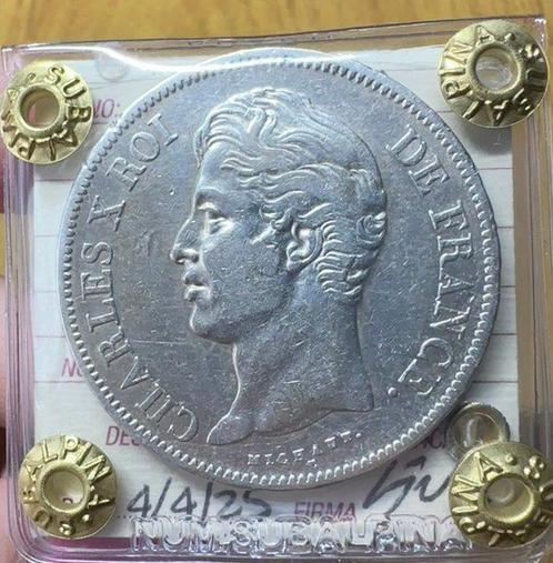 Frankrijk. Charles X. 5 Francs 1830-A, Paris (Zonder, Postzegels en Munten, Munten | Europa | Euromunten