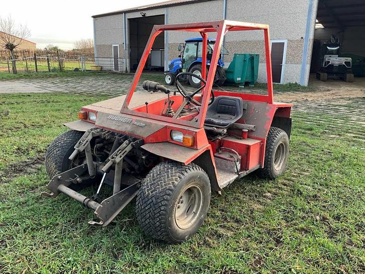 Bucher TM800 Talutmaaier, Tuin en Terras, Zitmaaiers