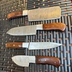 Keukenmes - Chefs knife - Damast, 4, van soort keukenmessen, Antiek en Kunst
