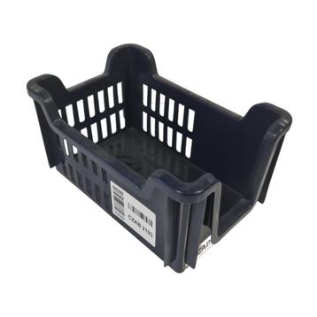 Magazijnbak grijpbak 30x20x16 stapelbaar donkerblauw, Ophalen of Verzenden