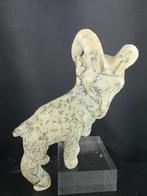 Snijwerk, Hand-Carved Marble Ram Sculpture – 291 g – 119 ×, Antiek en Kunst