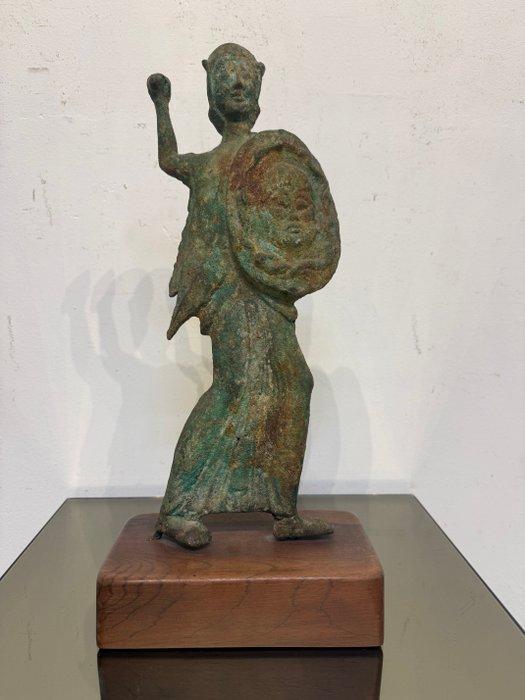 Figuur - La Dea Minerva - Brons, Antiek en Kunst, Antiek | Keramiek en Aardewerk