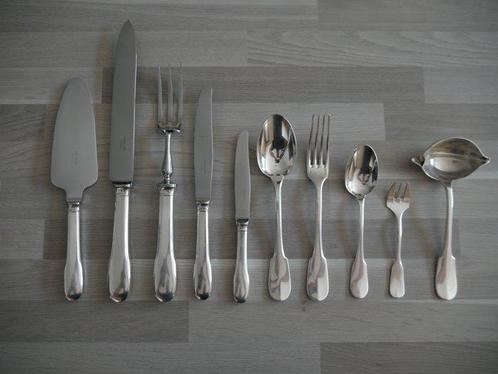 Christofle - Bestekset voor 12 personen (75) - Cluny -, Antiek en Kunst, Antiek | Meubels | Tafels