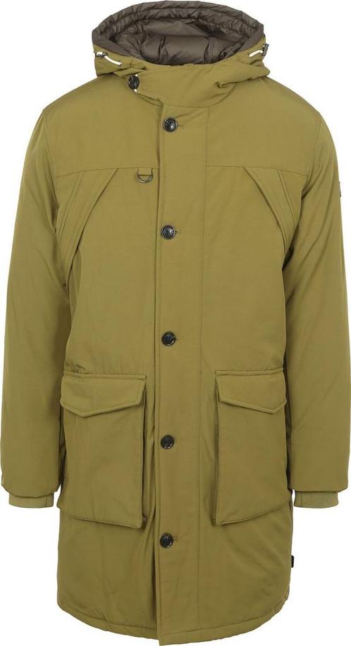 Scotch & Soda Parka Jas Olijfgroen maat Maat 42/44 (L) Heren, Kinderen en Baby's, Kinderkleding | Maat 104, Nieuw, Verzenden