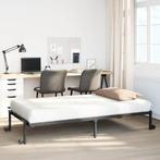 vidaXL Bedframe zonder matras opvouwbaar 75x190 cm staal, Huis en Inrichting, Slaapkamer | Bedden, Verzenden, Nieuw