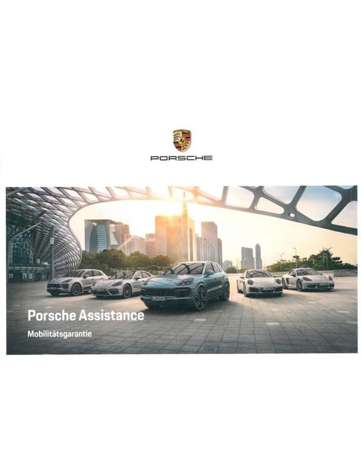 2018 PORSCHE ASSISTANCE INSTRUCTIEBOEKJE DUITS, Autos : Divers, Modes d'emploi & Notices d'utilisation