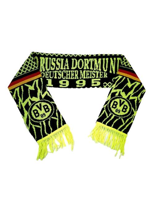 Vintage Dortmund Neon Yellow Football Scarf, Vêtements | Hommes, Bonnets, Écharpes & Gants, Enlèvement ou Envoi