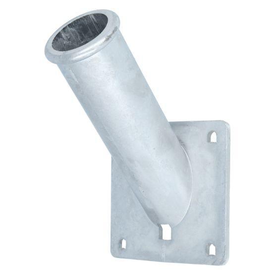 Vlaggenstokhouder aluminium, Doe-het-zelf en Bouw, Hang- en Sluitwerk, Klink of Kruk, Nieuw, Overige materialen