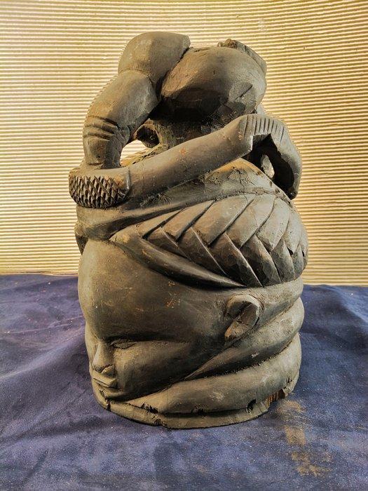 Mask - Mende - Sierra Leone, Antiek en Kunst, Kunst | Niet-Westerse kunst