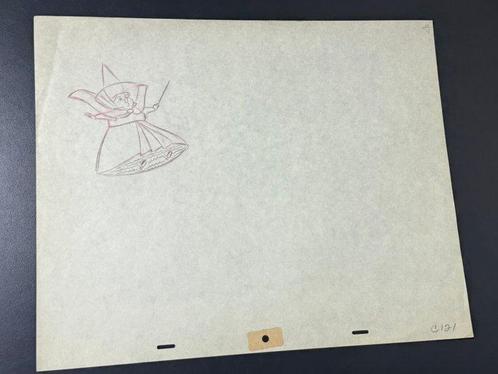 Walt Disney - Uitvoerend productietekening van Merryweather, Verzamelen, Disney