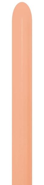 Modelleerballonnen Nozzle Up Peach Blush 5cm 152cm 50st, Verzenden