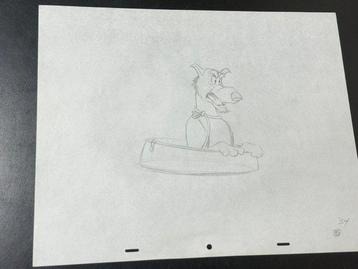 Walt Disney - Dessin original danimation du chef (40 x 32