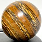Tigereye Exceptional large AAA Tigereye sphere - Hoogte:, Verzamelen