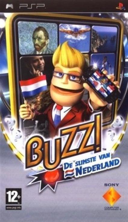 Buzz! de Slimste van Nederland (PSP Games) (Sony PSP), Games en Spelcomputers, Games | Sony PlayStation Portable, Zo goed als nieuw