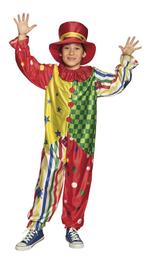 Clownspak Kind Deluxe, Kinderen en Baby's, Carnavalskleding en Verkleedspullen, Nieuw, Verzenden