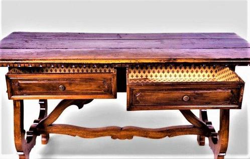 Schrijftafel - Fratino - Walnoot - eind XIXe eeuw, Antiek en Kunst, Antiek | Overige Antiek