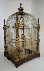 Style antique Cage à oiseaux - Métal - Ancien oiseau +, Antiek en Kunst