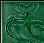 Jugendstil Tegel - floraal - T & R Boote, Burslem. - Art