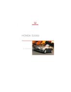 2000 HONDA S2000 BROCHURE DUITS, Boeken, Auto's | Folders en Tijdschriften, Ophalen of Verzenden, Nieuw