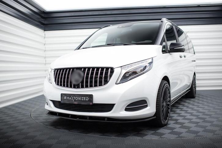 Front splitter V.2 voor Mercedes Benz V-Klasse W447, Auto diversen, Tuning en Styling, Ophalen of Verzenden