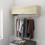vidaXL Kledingkast 100x32,5x35 cm bewerkt hout sonoma, Huis en Inrichting, Kasten | Kleerkasten, Verzenden, Nieuw