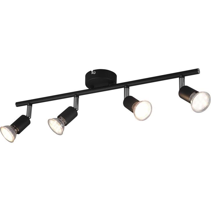 LED Plafondspot - Trion Pamo - GU10 Fitting - 4-lichts - Ron, Maison & Meubles, Lampes | Plafonniers, Envoi