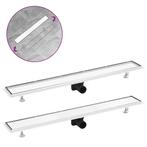 Douchegoot 93cm RVS | Tweede Kansje | Installateur/Klusje..., Doe-het-zelf en Bouw, Verzenden, Nieuw, Inox, Douche