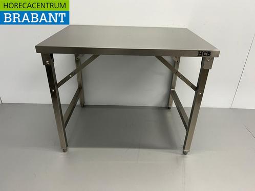 Table de travail pliante en acier inoxydable 100 x 70 x 85, Zakelijke goederen, Horeca | Overige, Verzenden
