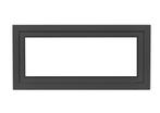 PVC kiep b120xh50 cm Antraciet, Gevelraam of Ruit, Minder dan 80 cm, Nieuw, Ophalen of Verzenden