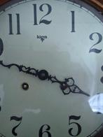 Schoolklok - Kiga - Hout, Messing - 1960-1970, Antiek en Kunst, Curiosa en Brocante