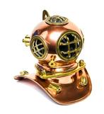 Duikhelm - Koper, Messing - Scaphandre