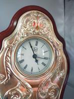 Slingerklok - HOUT EN GELAMINEERD ZILVER - 1990-2000 -, Antiek en Kunst, Curiosa en Brocante