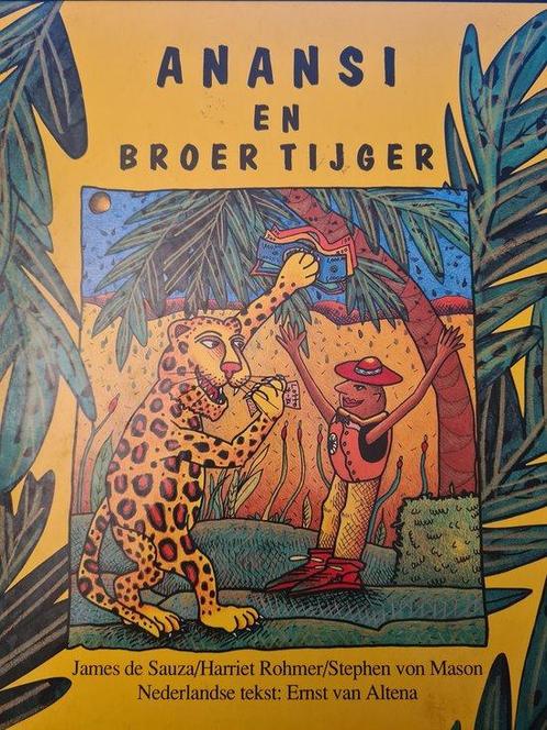 ANANSI EN BROER TIJGER 9789025723521 Rohmer, Boeken, Prentenboeken en Plaatjesalbums, Gelezen, Verzenden