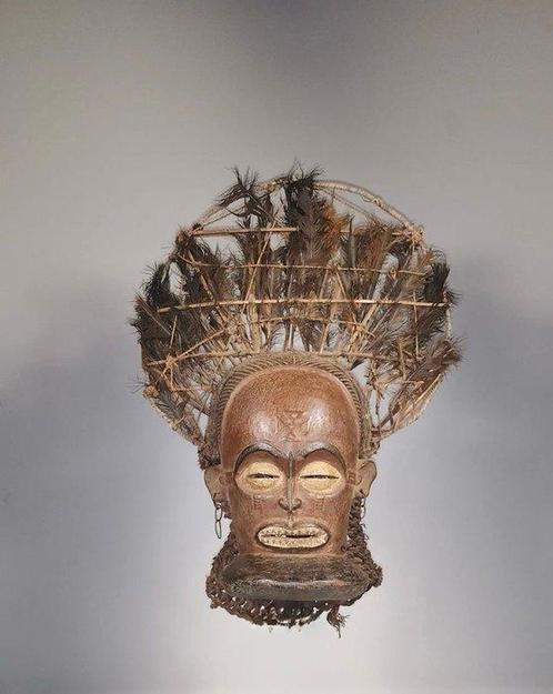 Masker - Chokwe - Angola, Antiek en Kunst, Kunst | Niet-Westerse kunst