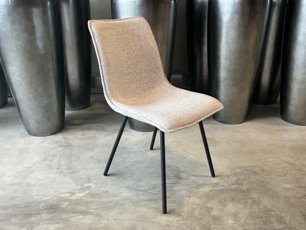 Veiling - Stoel Canyon (set van 4) Linnenstof - Lichtgrijs, Huis en Inrichting, Stoelen