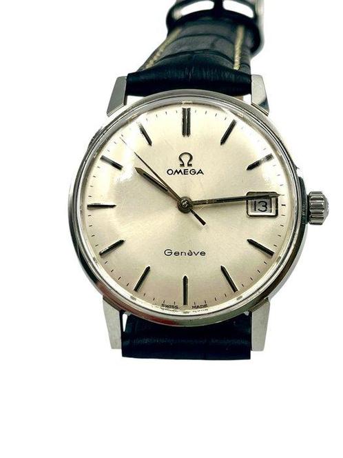 Omega - Geneve Manual - 166.041 - Heren - 1970-1979, Handtassen en Accessoires, Horloges | Heren