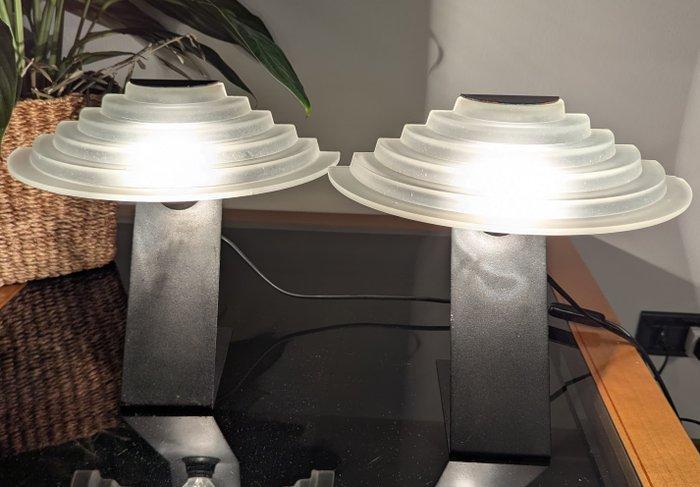 Bureaulamp (2) - Glas, Antiquités & Art, Curiosités & Brocante