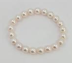 Zonder Minimumprijs - Armband 8x8,5mm heldere Akoya parels, Handtassen en Accessoires, Armbanden, Nieuw