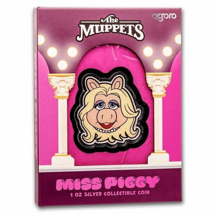 Niue. 2 Dollars 2025 – The Muppets – Miss Piggy – 1 oz, Postzegels en Munten, Munten | Europa | Niet-Euromunten
