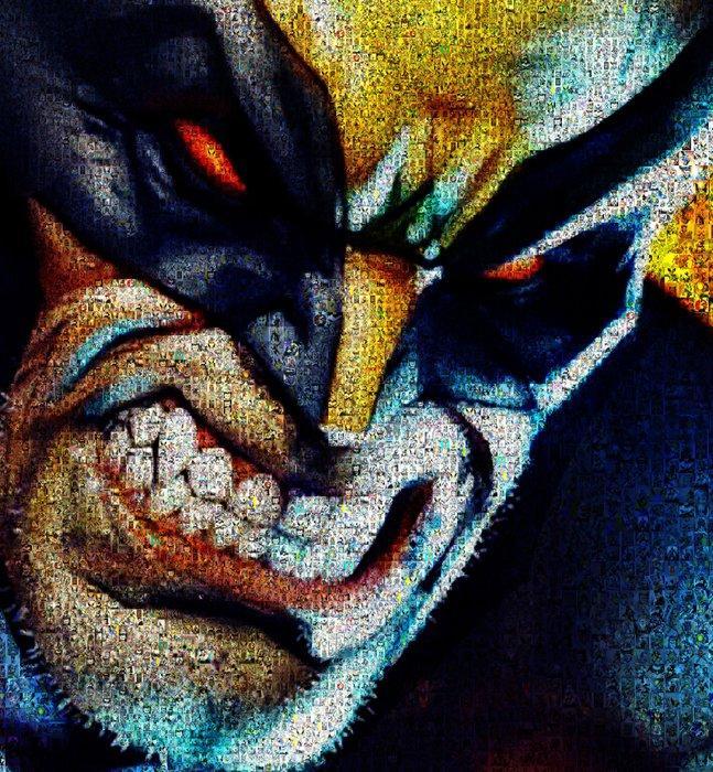 David Law - Wolverine IV - Format XL 60x60, Antiek en Kunst, Kunst | Designobjecten