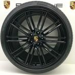 Porsche Cayenne(E3) ORIGINELE 22inch Turbo IV GTS met banden, Auto-onderdelen, Banden en Velgen, 315 mm, Banden en Velgen, Gebruikt