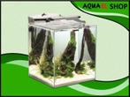Aquael nano cube set duo - 49 liter wit aquarium, Verzenden
