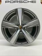 Porsche Macan ORIGINELE 21Exclusive Design Sport met banden, Ophalen, Gebruikt, 295 mm, Banden en Velgen