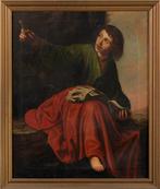 Spaanse school (XVII) - San Juan en Patmos, Antiek en Kunst