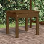 vidaXL Tuinbank 50x44x45 cm massief grenenhout honingbruin, Verzenden, Nieuw