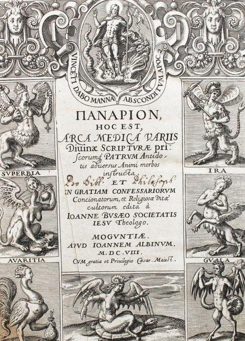 Busaeus - Panarion - 1608, Antiek en Kunst, Antiek | Boeken en Manuscripten